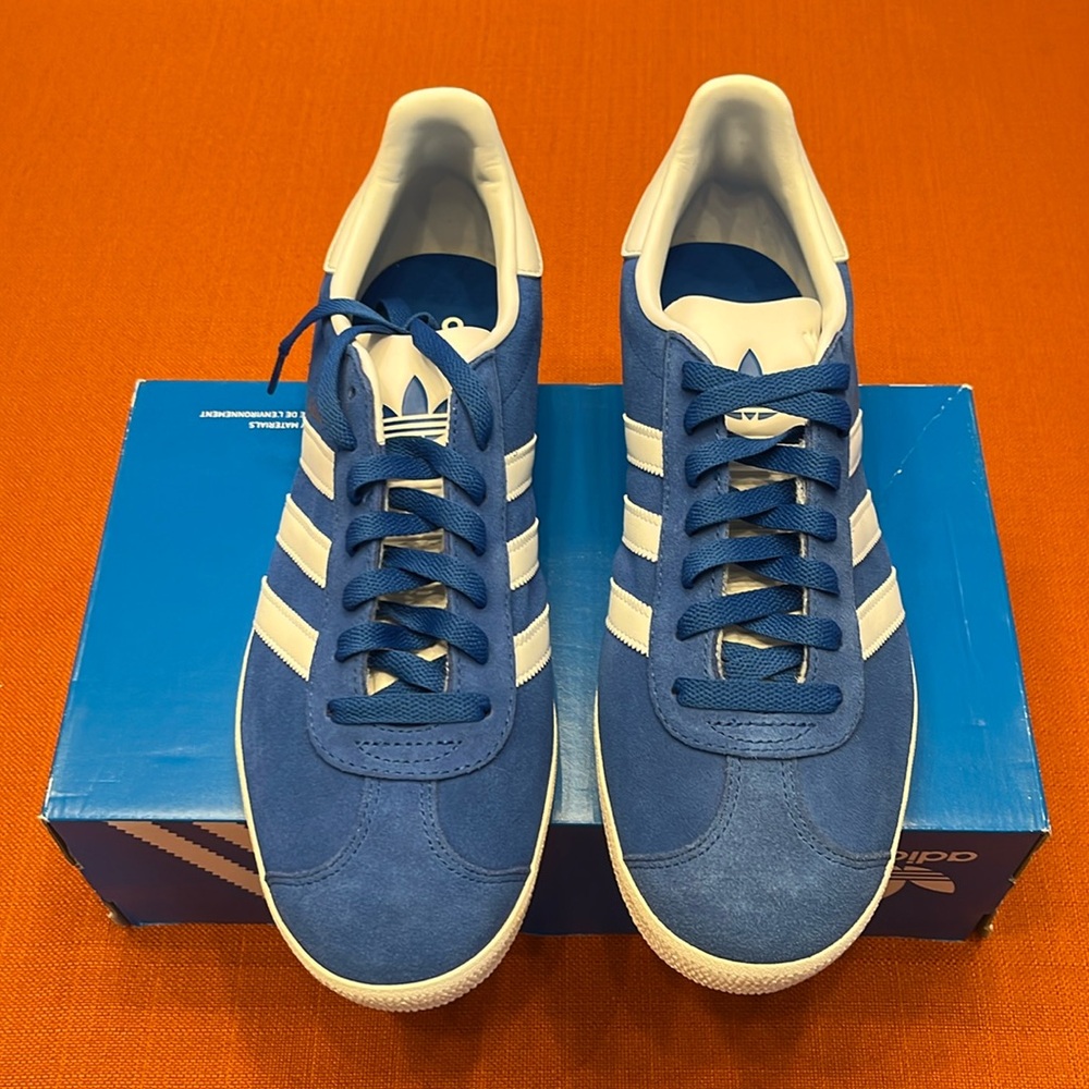 Adidas Gazelle Indoor Blue Brand New size 10.5